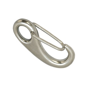 Bán Buôn Độ Chính Xác Cao Thép Không Gỉ <span class=keywords><strong>Snap</strong></span> Hook Hình Dạng Hình Bầu Dục <span class=keywords><strong>Snap</strong></span> Hook Clip Carabiner Clip Và Móc Logo Khắc - Product Image 3