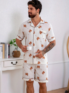 Custom <b>Men's</b> <b>Pajama</b> <b>Set</b> Bamboo Cooling Lounge Wear <b>Pajamas</b> <b>Mens</b> <b>Sets</b> Micro Modal Tencel <b>Pajamas</b> 100 Moq Mercado Mayorista - Product Image 4