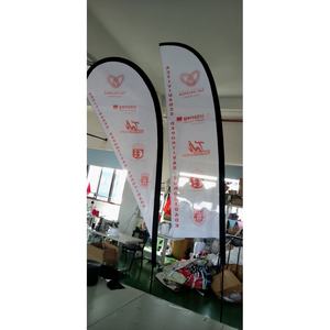 Bandera Publicitaria de <span class=keywords><strong>Playa</strong></span> - Logotipo/Diseño Personalizado para Ferias Comerciales/Promoción de Eventos - Product Image 5