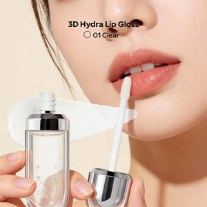 Baume à lèvres transparent brillant avec logo personnalisé, <span class=keywords><strong>gloss</strong></span> à lèvres 3D, couleur de lèvres, hydratant et nourrissant, atténue les ridules, rouge à lèvres brillant quotidien - Product Image 2