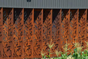 <span class=keywords><strong>2025</strong></span> thiết kế mới corten Màn hình Bảng điều chỉnh tùy chỉnh corten kim loại cổng đối với trang chủ - Product Image 5