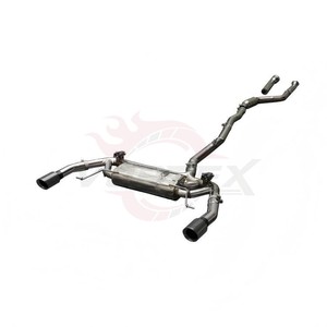 ระบบท่อไอเสียแบบ Catback พร้อมวาล์ว Vortex SS304 สำหรับ BMW G01 G02 X3 X4 2.0T 3.0T B48 B58 ปี 2019-2024 ติดตั้งได้โดยตรง - Product Image 3