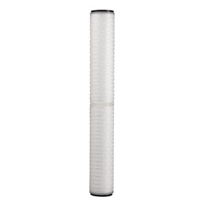 Pure Health 20-Inch Microporous Pleated Filter Cartridge Double Opening Industrial Precision External Pressure Type - Product Image 4