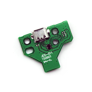 Placa de Circuito para Puerto de <span class=keywords><strong>Carga</strong></span> de Controlador <span class=keywords><strong>PS4</strong></span> Pro Slim con Vibración de Doble Motor, JDS 030 040, con <span class=keywords><strong>Cable</strong></span> Flexible de Alimentación de 12 y 14 Pines - Product Image 5