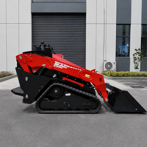 Mini-chargeuse compacte sur chenilles et sur roues, moteur 25hp 30hp, certifiée EPA CE, livraison gratuite - Product Image 3