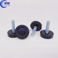 Pied de nivellement réglable en Nylon, 4 pièces épaisses, Base en Nylon PP/PA M6 1/4 à 20, pied de niveau D25 robuste