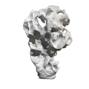 קישוט פופ הדפסת תלת מימד מותאם אישית פיברגלס אמנות פנים בית טאיהו אבן שרף פסל אמנות פיסול
