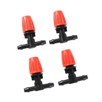 Micro brumisateur d'arrosage en plastique, 30 pièces, buse de brumisation pour l'arrosage du jardin