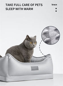 Offres Spéciales électrique hiver maison intérieur chaud doux canapé lit pour animaux de compagnie suspendu <span class=keywords><strong>radiateur</strong></span> coussin chauffant nid pour animaux de compagnie lit - Product Image 3