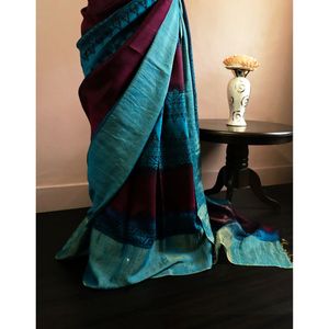 Direct Factory Supply Indian <strong>Designer</strong> New <strong>Collection</strong> of Pure Handloom Munga <strong>Saree</strong> for Girls Gifting Use for Worldwide Export - Product Image 5
