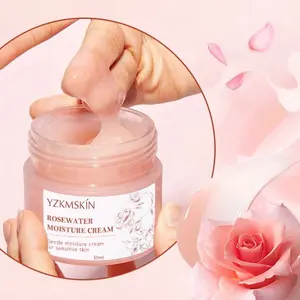 प्राकृतिक ब्राइटनिंग कोलेजन मरम्मत क्रीम चेहरे चमकती त्वचा अंधेरे स्थान को हटाने विरोधी उम्र बढ़ने moisturizer गुलाब चेहरा क्रीम