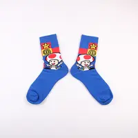 Comic Cartoon Mario Socken 2021 Großhandel Lustige Socken Günstige Neueste Herren Happy Socks