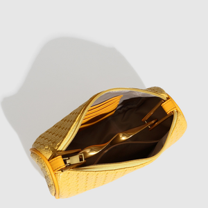 高级女式单肩包编织真皮手提包链条肩带可定制徽标可提供OEM服务 - Product Image 5