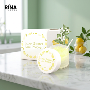 Crème Dissolvante pour Extensions de Cils COS Lemon Sherbet Sans Acétone, Extraits Végétaux, Nettoyage en Profondeur, Sûre et Efficace, Corée - Product Image 3