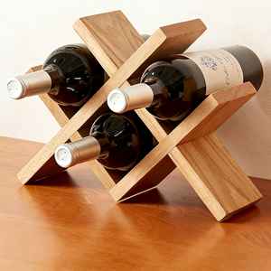 Solid Wood Multi-functional Standing Type Foldable Wine <b>Rack</b> Living Room Seasoning <b>Bottle</b> <b>Storage</b> Home Display <b>Rack</b> - Product Image 5