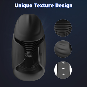 Godet Masturbateur en Silicone et ABS pour Jeunes Hommes avec Vibration et Étanchéité IPX5 pour Masturbation Masculine et Entraînement du Gland - Jouet Sexuel Adulte - Product Image 3