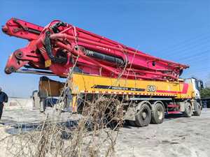 Camiones Bomba de Concreto SANY Usados de Cuatro Ejes y 62 Metros, Bombas Montadas en Camión de Segunda Mano - Product Image 3