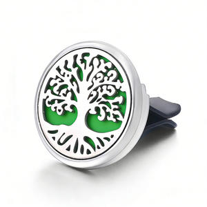 Purificateur d'air de voiture en acier inoxydable tendance à clipser sur la grille d'aération - Product Image 5