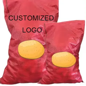 Экспорт в Южную Африку, картофельный лук, кукурузный полипропиленовый тканый мешок, 25 кг, 50 кг, 100 кг, тканый мешок с индивидуальным логотипом, полипропиленовый мешок
