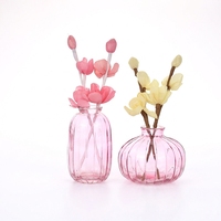 Vente en gros de flacons diffuseurs de luxe en verre de 200 ml, 300 ml, 400 ml, grande capacité, flacon diffuseur d'huiles essentielles avec bâtonnets en rotin