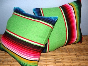 OEM cuadrado <span class=keywords><strong>mexicano</strong></span> rayas almohada estilo étnico hecho poliéster ecológico extraíble lavable para uso doméstico sofá lectura cama descanso - Product Image 6