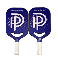 Nouvelle Arrivée 2025 – Raquette de Pickleball Thermoformée Gen4 en Fibre de Carbone Sans Bordure, Logo Personnalisé, Air Throat, Épaisseur 14mm, Entraînement