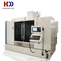 Centre d'usinage HONGDA Vmc850 VMC855, machine de fraisage CNC 5 axes, machine de fraisage verticale CNC d'occasion, commande CNC Fanuc Siemens