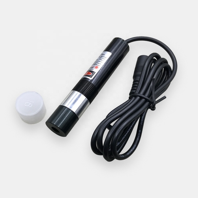 635nm 100mW Focusable Red Laser Line Projector Laser Line Generator for Industrial Positioning and Guiding Marking Straight Line