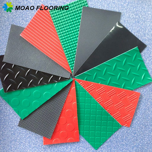 Rollo de Alfombra de PVC Antideslizante de 2mm~5mm de Grosor para Piso de Garaje, Autobús, <span class=keywords><strong>Taller</strong></span>, Alfombra de Vinilo de PVC para Garaje - Product Image 2