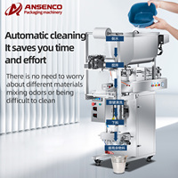 Machine de remplissage et de scellement de sauce verticale automatique Controlled PLC Sachet Stick Paper Film Collage pour l'emballage de nourriture de miel liquide