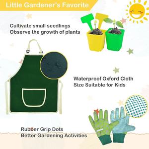 11 pièces en gros enfants outils <span class=keywords><strong>de</strong></span> jardinage ensemble écologique <span class=keywords><strong>pelle</strong></span> râteau truelle arrosoir jardin gants jouets cadeau pour garçon d'âge préscolaire - Product Image 5