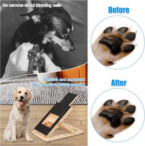 Planche à gratter pour chien en bois écologique - Couleur naturelle, style classique - Product Image 4