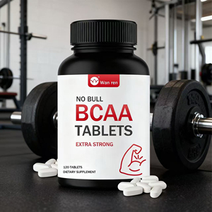טבליות תוסף תזונה <span class=keywords><strong>BCAA</strong></span> (חומצות אמינו בעלות שרשרת עניבה) טהורות 3000 מיליגרם, לשיקום שרירים, באיכות מזון, מותג פרטי OEM סיטונאי - Product Image 5