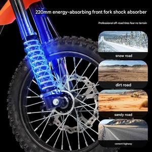 Moto électrique sans balais à moteur central 3500W, batterie lithium 60V 27AH <span class=keywords><strong>14</strong></span> <span class=keywords><strong>pouces</strong></span>, certifiée CE GCC, pour adulte - Product Image 2