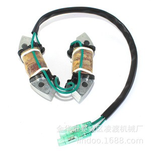 ชุดคอยล์ไฟสำหรับเครื่องยนต์เรือยามาฮ่า รุ่น 68T85533-00 สำหรับเครื่องยนต์ 4 จังหวะ 9.9 แรงม้า อะไหล่ทดแทน - Product Image 1