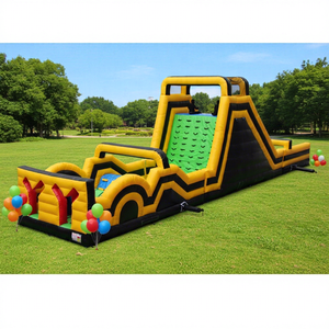 Cubierta hinchable para exteriores para adultos, campo de obstáculos inflable grande para la venta - Product Image 1