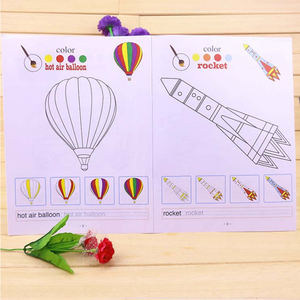 <span class=keywords><strong>Livre</strong></span> de coloriage et de dessin pour enfants de maternelle avec papier offset - Product Image 4