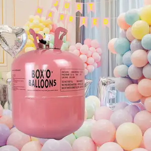 50个气球的一次性氦气瓶30LB氦气13.6l储罐原始供应商