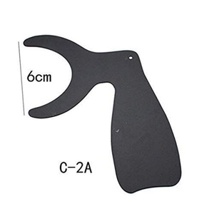 Panneau de contraste photographique dentaire à fond noir, pour photographie intra-orale et palatale, 6 pièces - Product Image 2
