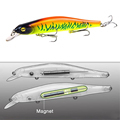 Señuelo de Pesca Hessen Realista de 10.5g y 11.5cm, Jerkbait de ABS para Agua Media, Pesca en Océano/Río/Lago, Salmón, Caballa, Carpa, Zander, Flotante - Product Image 4