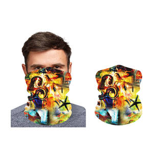 شعار مخصص متعدد الوظائف باندانا سلس نمط الفهد من ملابس الرأس أنبوبي باندانا مخصصة - Product Image 2