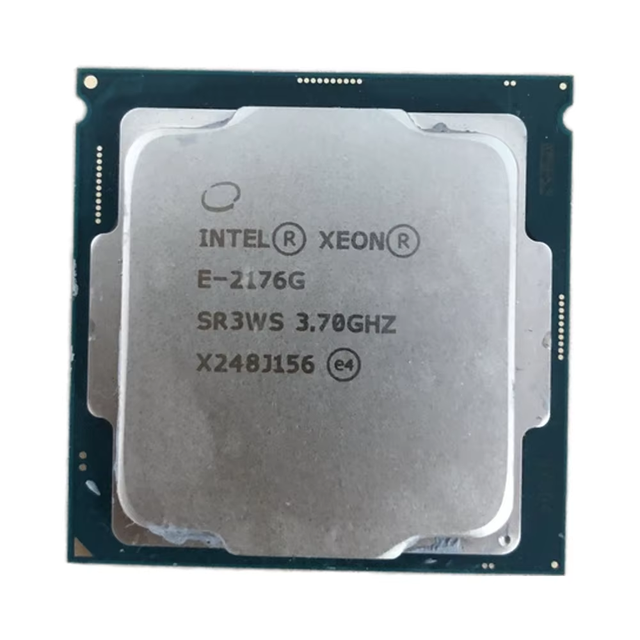 For Intel Xeon E-2176G LGA1151 3.70GHz 6C 12T CPU for Server and Workstation Use
