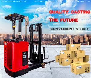 Disfrutando de una gran popularidad en otros mercados, Operación conveniente y que ahorra tiempo, apilador de alcance de camión eléctrico - Product Image 4