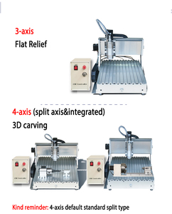 Machine de gravure CNC 6040 avec broche 2.2KW, moteur servo, contrôle Mach3, 3/4 axes, précision 0.02mm, en aluminium 6061-T6 - Product Image 4