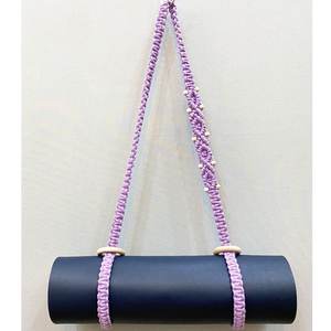 Cadeaux <span class=keywords><strong>de</strong></span> noël fait à la main coloré macramé transporter <span class=keywords><strong>sangle</strong></span> sac à bandoulière porte-<span class=keywords><strong>tapis</strong></span> <span class=keywords><strong>tapis</strong></span> <span class=keywords><strong>de</strong></span> <span class=keywords><strong>Yoga</strong></span> corde avec perles - Product Image 4