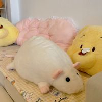 Coussin de lit amusant en forme de souris géante, jouet en peluche personnalisé, rembourrage en coton PP, cadeau amusant, direct usine