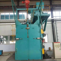 Máquina de granallado para colgar/Máquina de granallado tipo gancho/Máquina de granallado pequeño