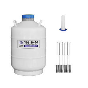Tanque de Nitrógeno Líquido de Aleación de Aluminio de 20L Cryo YDS-20-50 para Estación de Cría <span class=keywords><strong>Animal</strong></span> y Banco Genético - Product Image 4