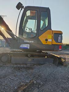 รถขุดล้อยาง Volvo EC55 มือสอง 5.5 ตัน 0.2m3 ถัง สภาพใหม่ 90% - Product Image 4