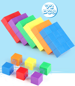 Set <span class=keywords><strong>di</strong></span> 96 Blocchi Magnetici da Costruzione 2.0cm, Gioco Educativo STEM per Bambini e Bambine, Casa e Asilo - Product Image 5